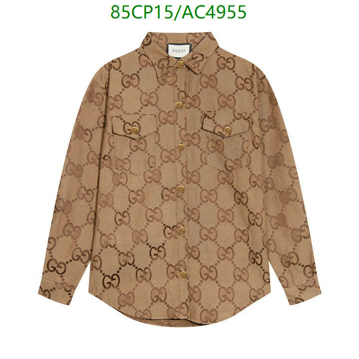 Gucci-Clothing Code: AC4955 $: 85USD