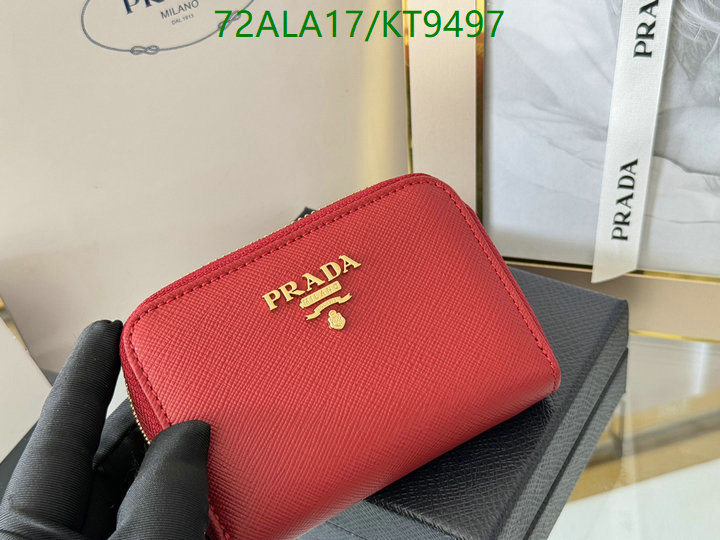 Prada-Wallet Mirror Quality Code: KT9497 $: 72USD