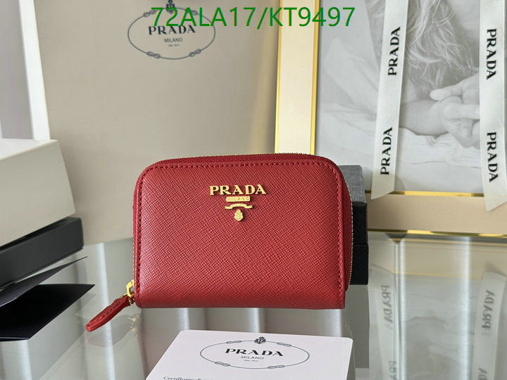 Prada-Wallet Mirror Quality Code: KT9497 $: 72USD