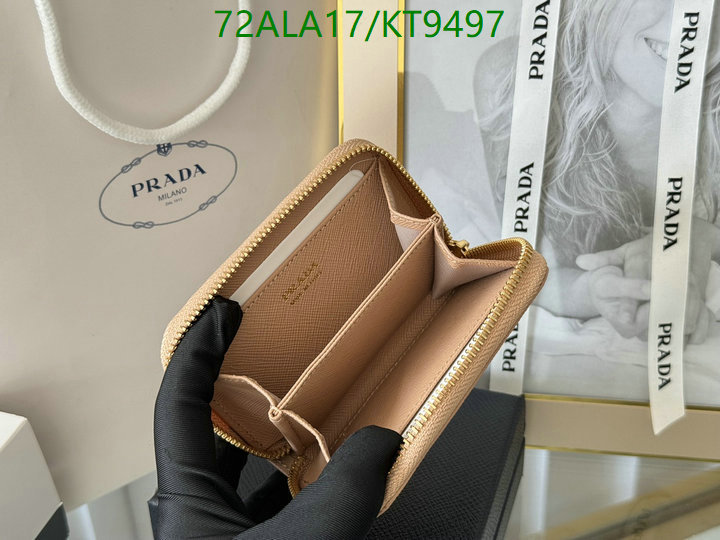 Prada-Wallet Mirror Quality Code: KT9497 $: 72USD