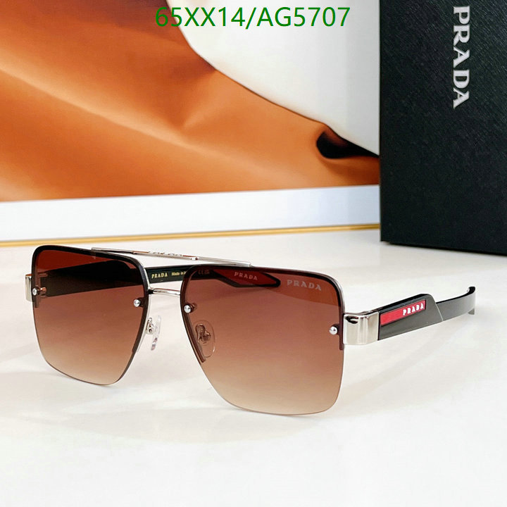 Prada-Glasses Code: AG5707 $: 65USD