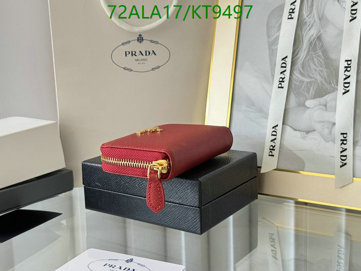 Prada-Wallet Mirror Quality Code: KT9497 $: 72USD