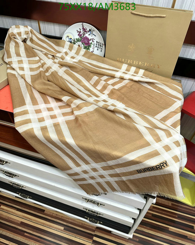 Burberry-Scarf Code: AM3683 $: 75USD