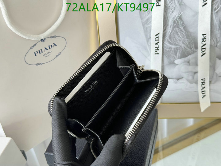 Prada-Wallet Mirror Quality Code: KT9497 $: 72USD