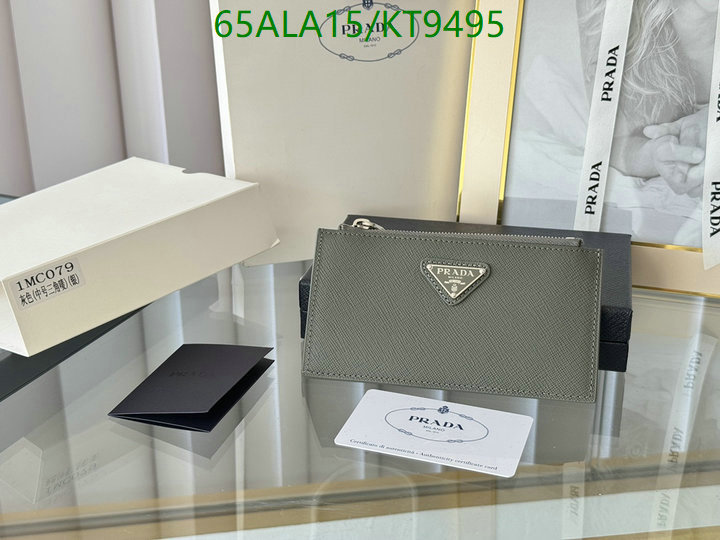 Prada-Wallet Mirror Quality Code: KT9495 $: 65USD