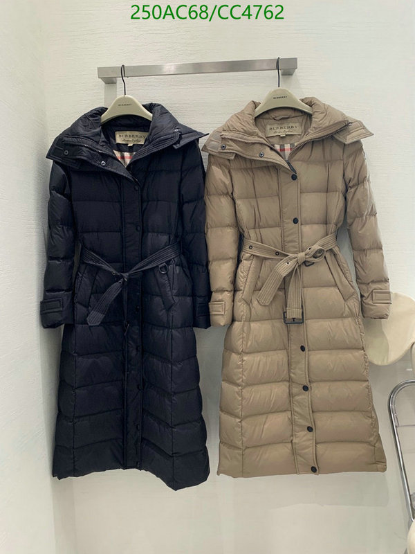 Burberry-Down jacket Women Code: CC4762 $: 250USD