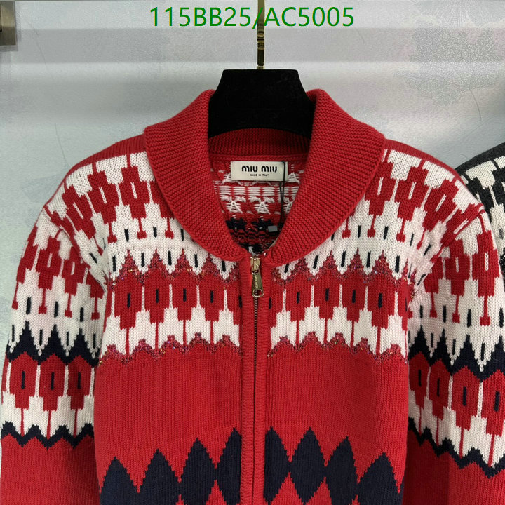 MIUMIU-Clothing Code: AC5005 $: 115USD