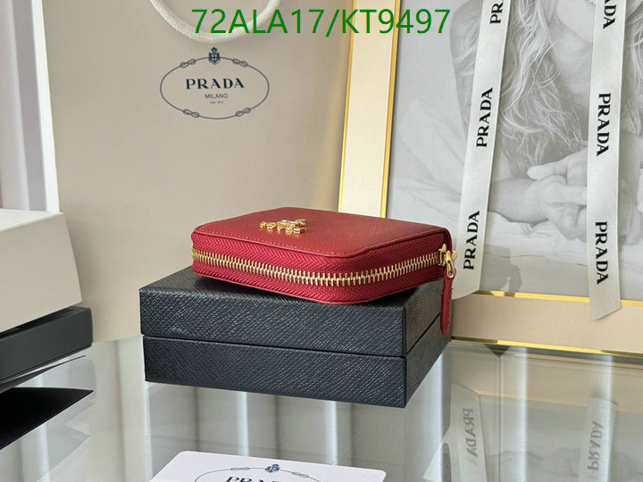 Prada-Wallet Mirror Quality Code: KT9497 $: 72USD