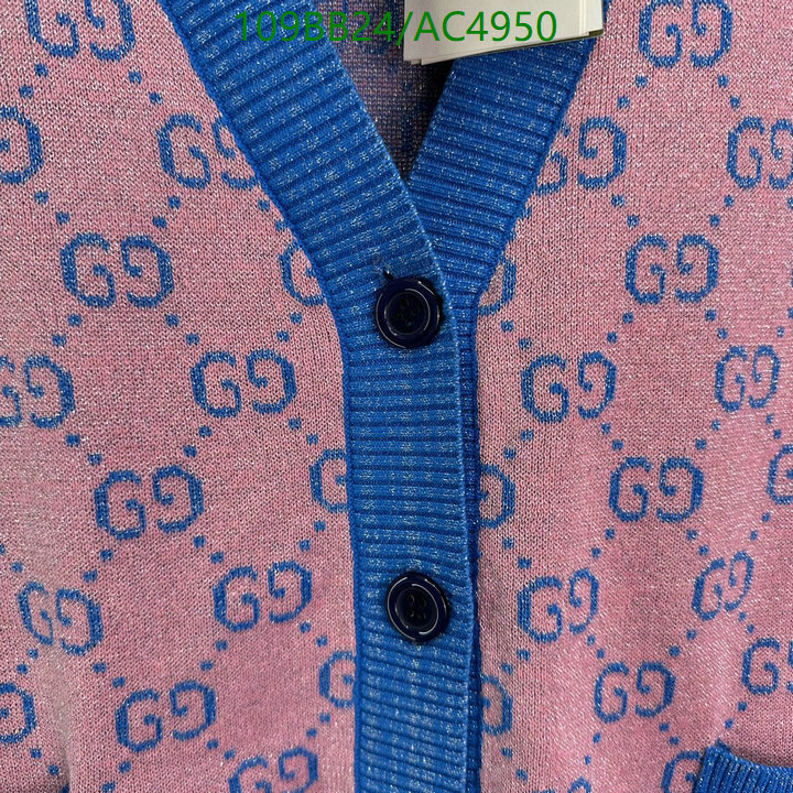 Gucci-Clothing Code: AC4950 $: 109USD