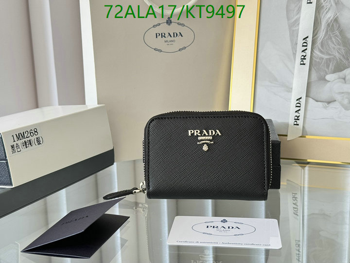 Prada-Wallet Mirror Quality Code: KT9497 $: 72USD