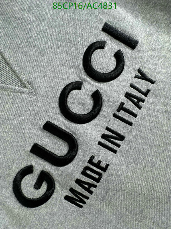 Gucci-Clothing Code: AC4831 $: 85USD