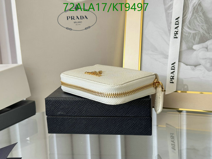 Prada-Wallet Mirror Quality Code: KT9497 $: 72USD