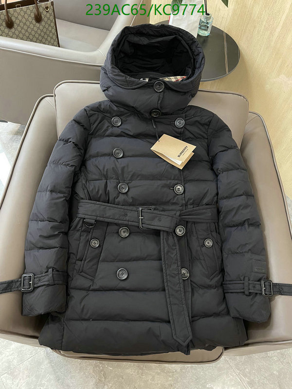 Burberry-Down jacket Women Code: KC9774 $: 239USD