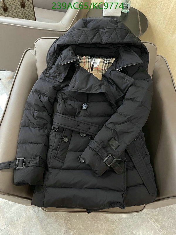 Burberry-Down jacket Women Code: KC9774 $: 239USD