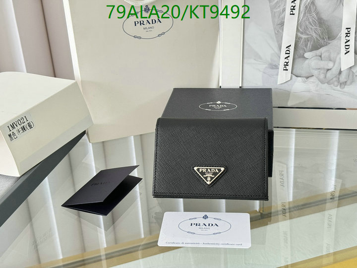 Prada-Wallet Mirror Quality Code: KT9492 $: 79USD