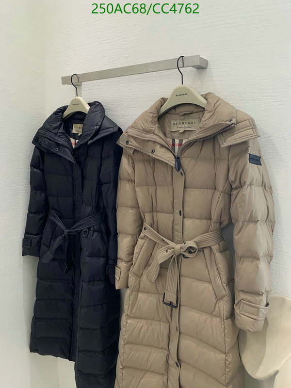 Burberry-Down jacket Women Code: CC4762 $: 250USD