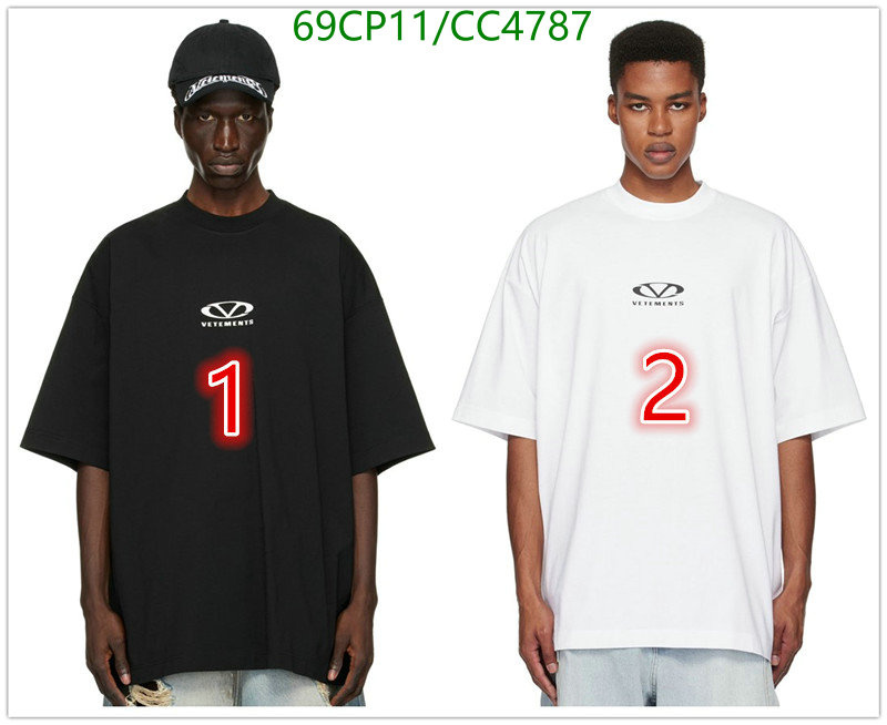 VETEMENTS-Clothing Code: CC4787 $: 69USD