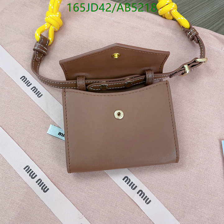 Miu Miu-Bag-Mirror Quality Code: AB5218 $: 165USD