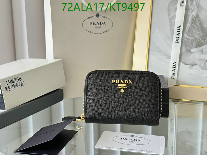 Prada-Wallet Mirror Quality Code: KT9497 $: 72USD