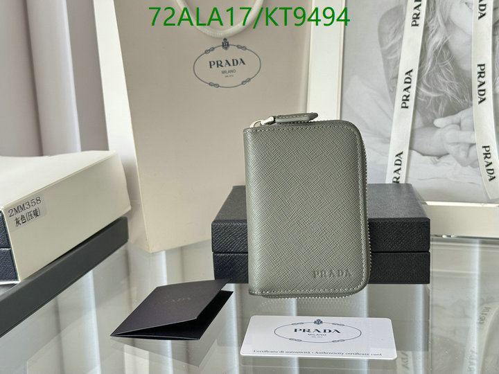 Prada-Wallet Mirror Quality Code: KT9494 $: 72USD