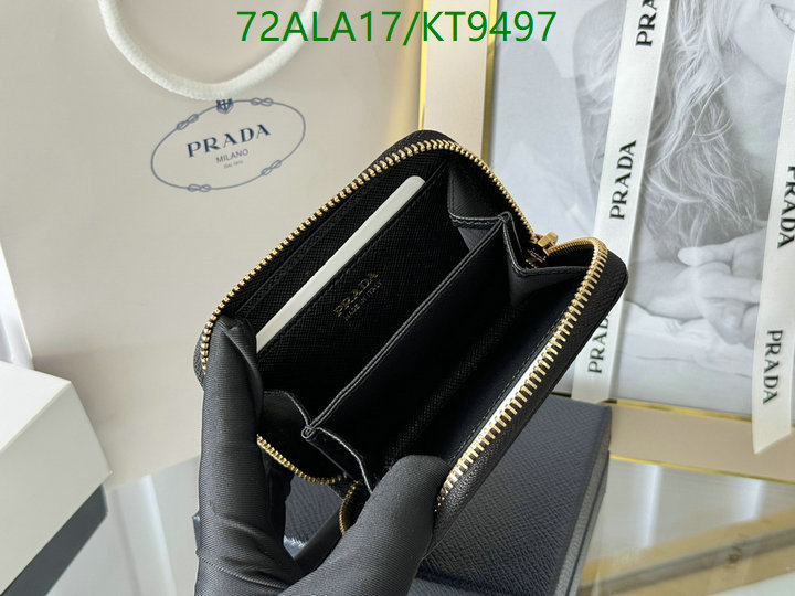 Prada-Wallet Mirror Quality Code: KT9497 $: 72USD