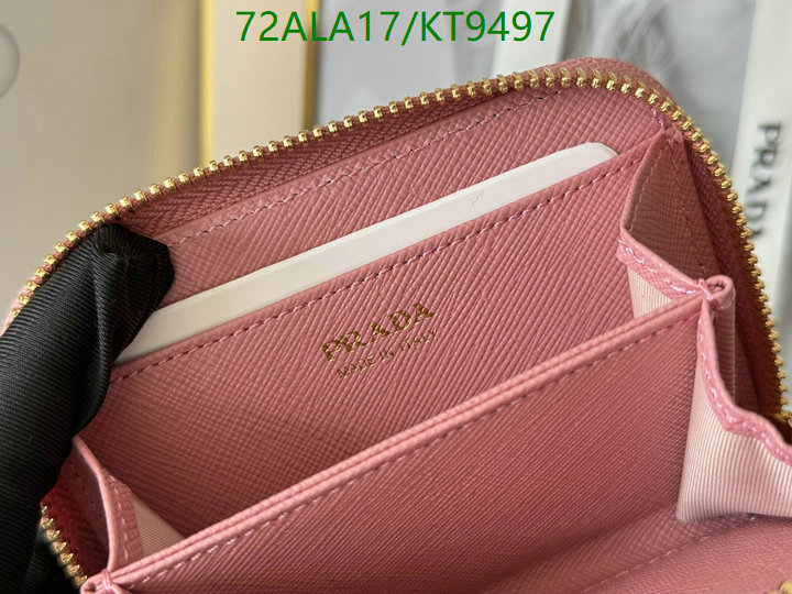 Prada-Wallet Mirror Quality Code: KT9497 $: 72USD