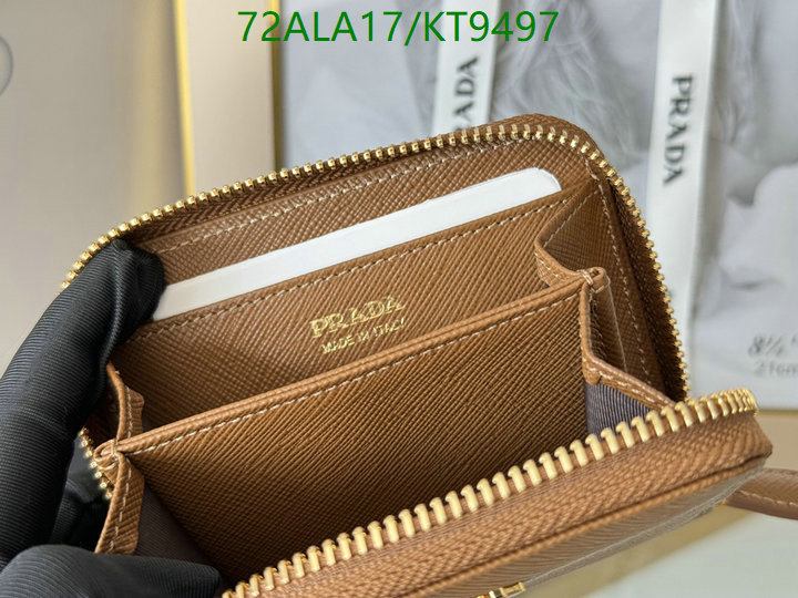 Prada-Wallet Mirror Quality Code: KT9497 $: 72USD