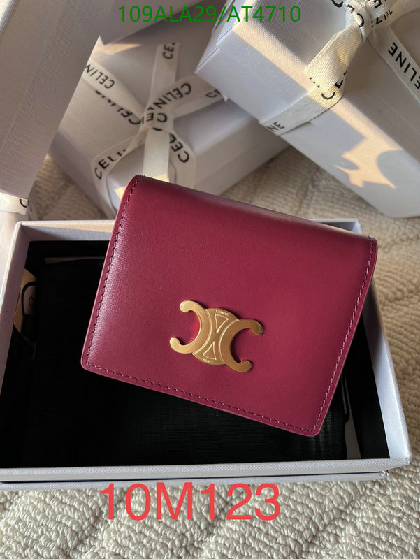 Celine-Wallet-Mirror Quality Code: AT4710 $: 109USD