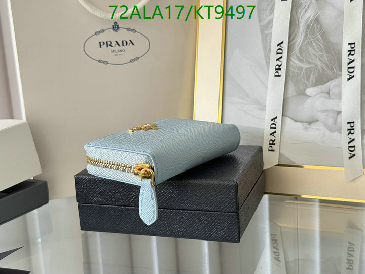 Prada-Wallet Mirror Quality Code: KT9497 $: 72USD