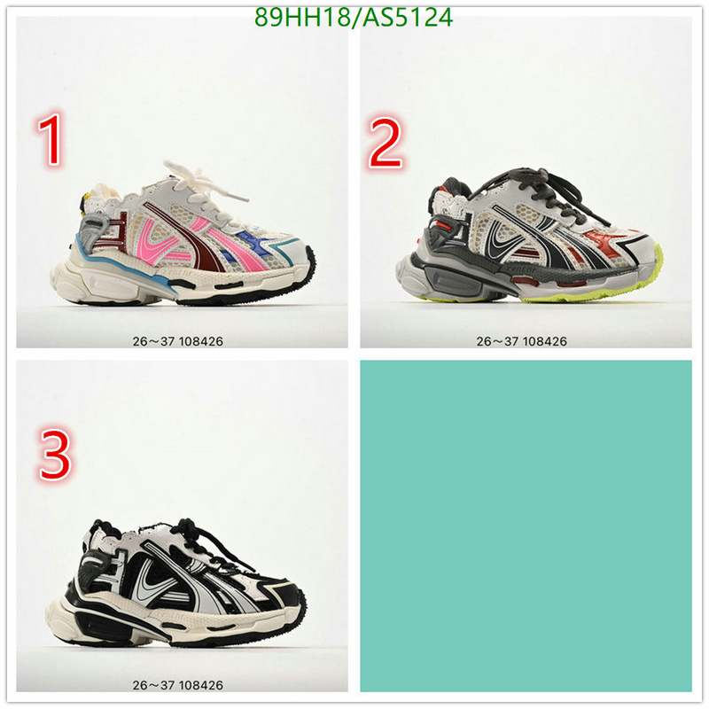 Balenciaga-Kids shoes Code: AS5124 $: 89USD