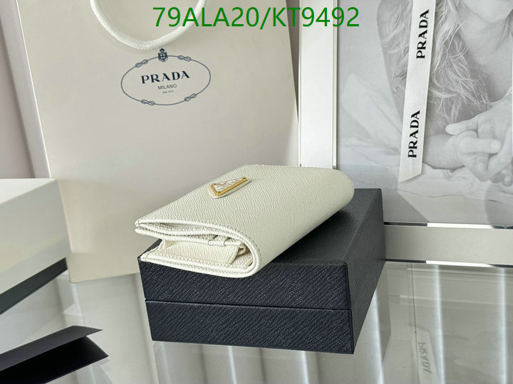 Prada-Wallet Mirror Quality Code: KT9492 $: 79USD