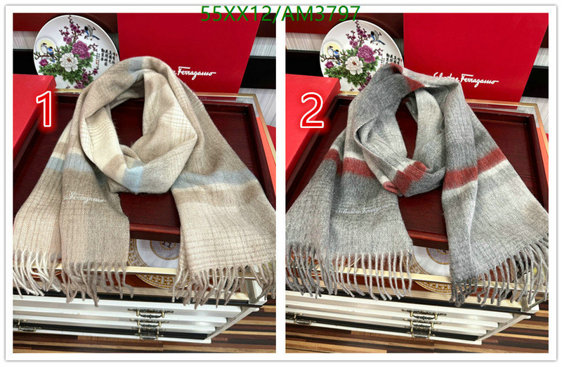 Ferragamo-Scarf Code: AM3797 $: 55USD