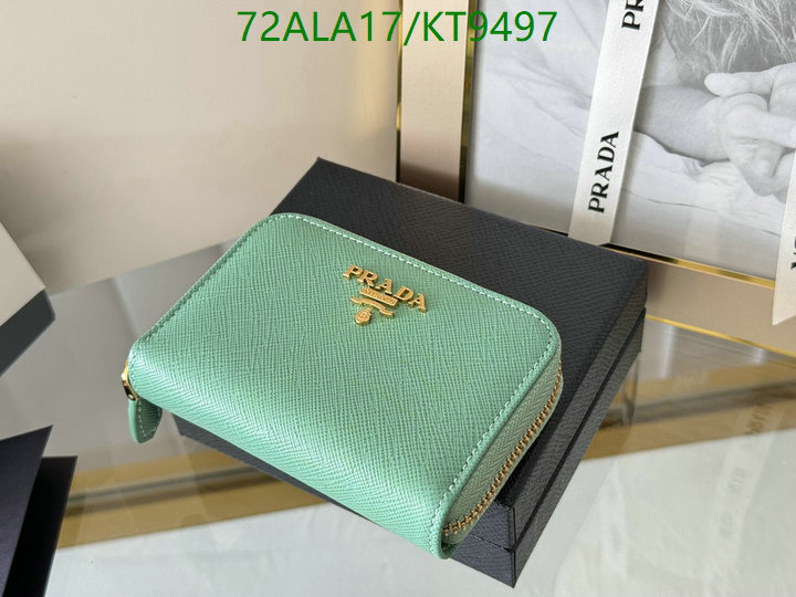 Prada-Wallet Mirror Quality Code: KT9497 $: 72USD