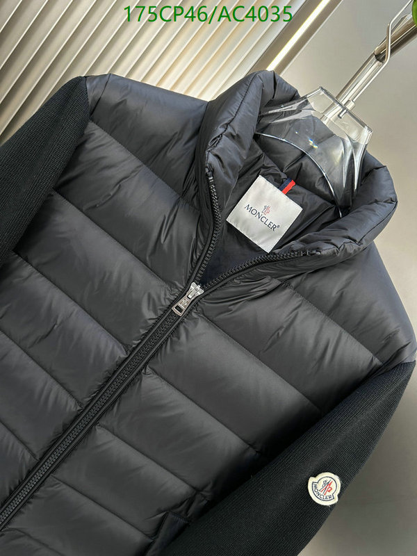 Moncler-Down jacket Men Code: AC4035 $: 175USD