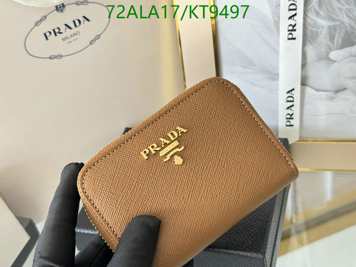 Prada-Wallet Mirror Quality Code: KT9497 $: 72USD