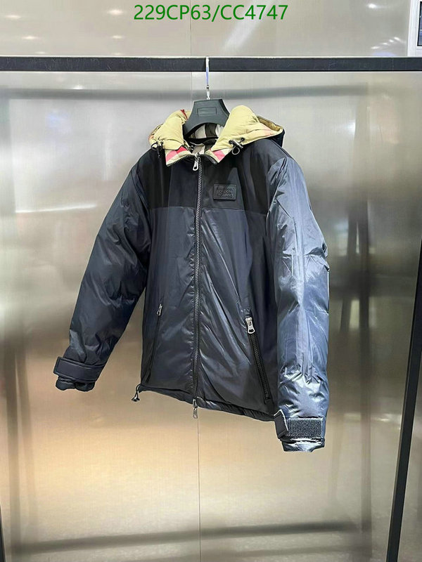 Burberry-Down jacket Women Code: CC4747 $: 229USD