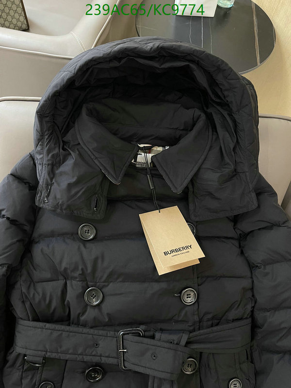 Burberry-Down jacket Women Code: KC9774 $: 239USD