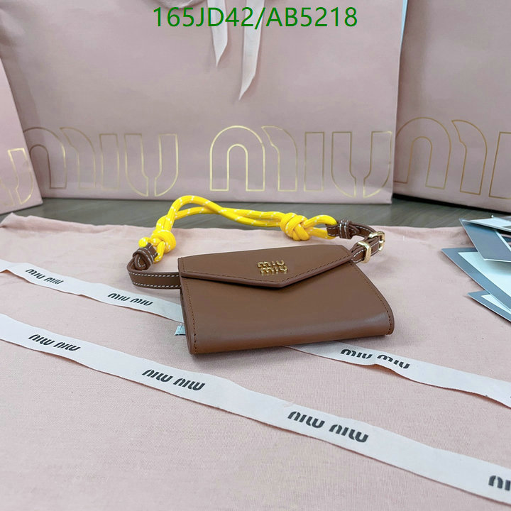 Miu Miu-Bag-Mirror Quality Code: AB5218 $: 165USD