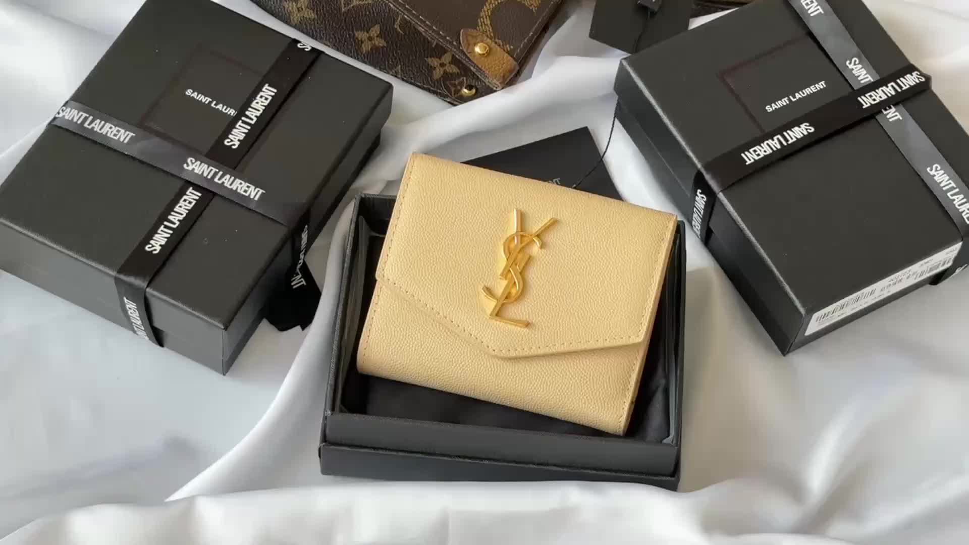 YSL-Wallet-Mirror Quality Code: AT4702 $: 99USD