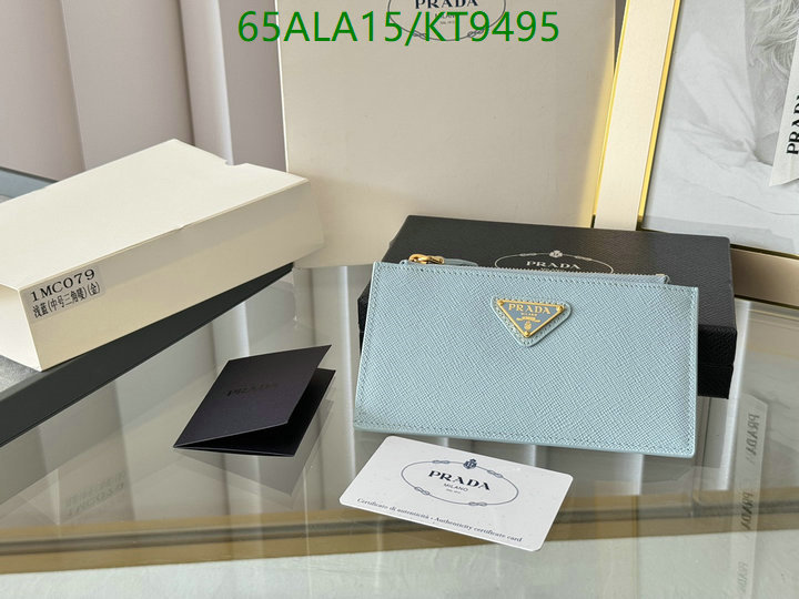 Prada-Wallet Mirror Quality Code: KT9495 $: 65USD