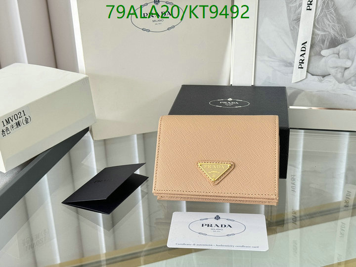 Prada-Wallet Mirror Quality Code: KT9492 $: 79USD