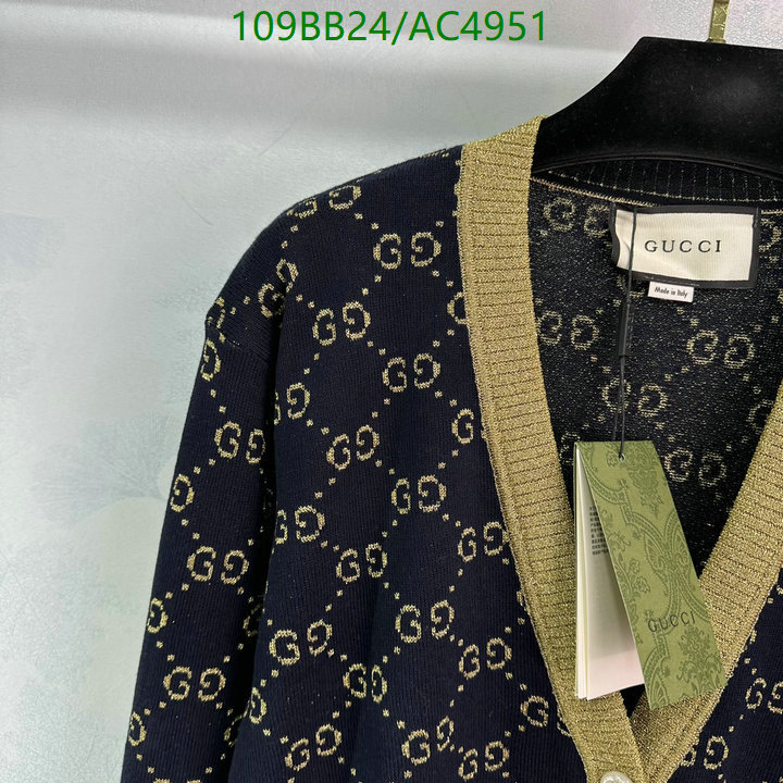 Gucci-Clothing Code: AC4951 $: 109USD