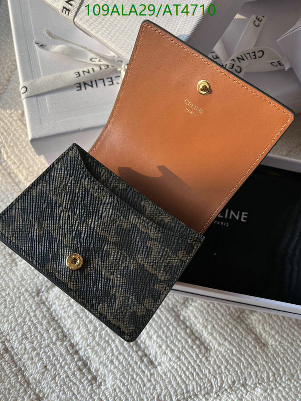 Celine-Wallet-Mirror Quality Code: AT4710 $: 109USD