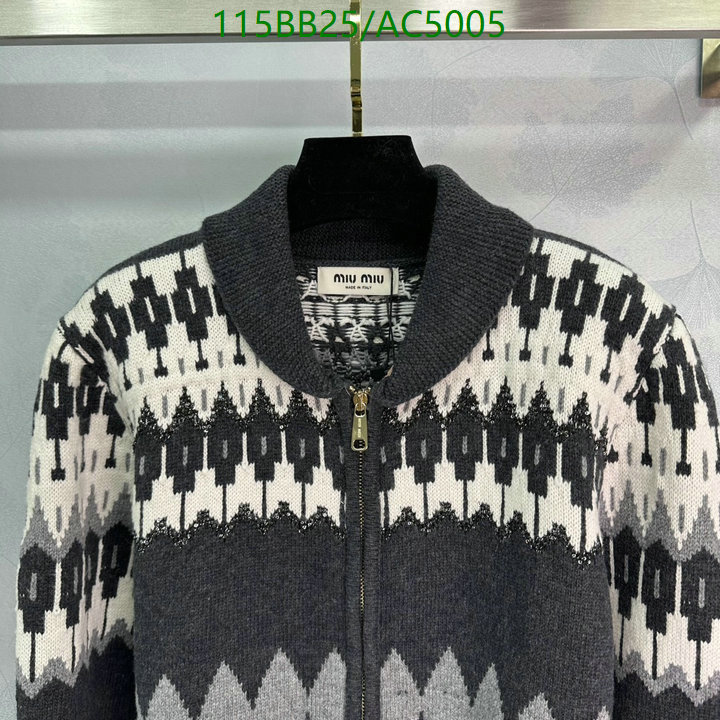 MIUMIU-Clothing Code: AC5005 $: 115USD