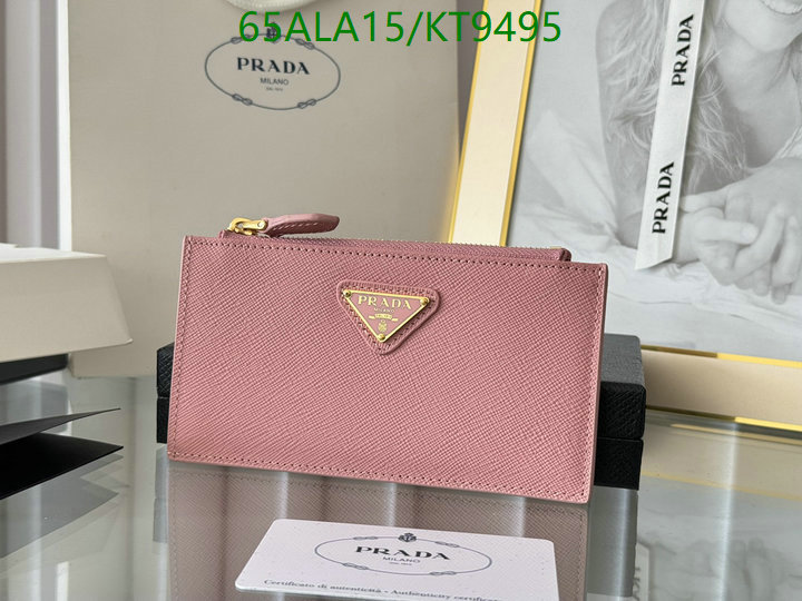 Prada-Wallet Mirror Quality Code: KT9495 $: 65USD