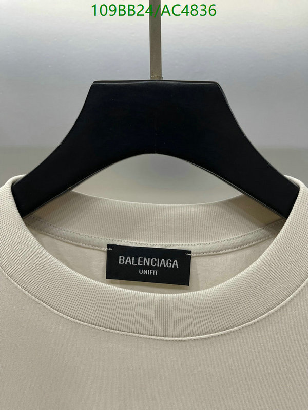 Balenciaga-Clothing Code: AC4836 $: 109USD