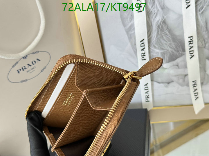 Prada-Wallet Mirror Quality Code: KT9497 $: 72USD