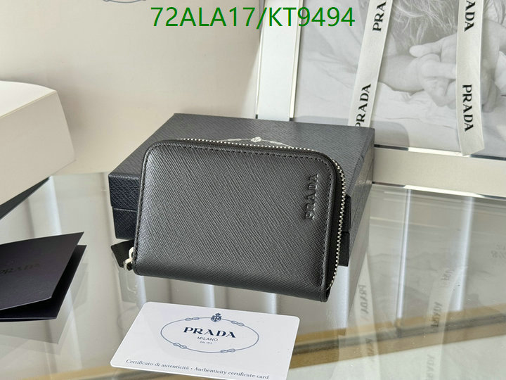 Prada-Wallet Mirror Quality Code: KT9494 $: 72USD