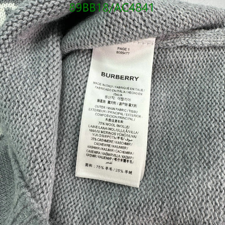 Burberry-Clothing Code: AC4841 $: 89USD