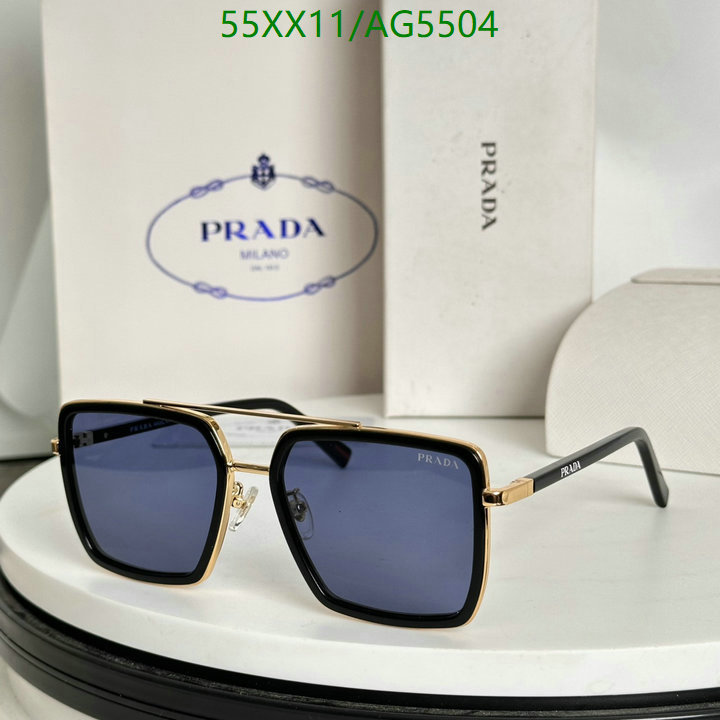 Prada-Glasses Code: AG5504 $: 55USD